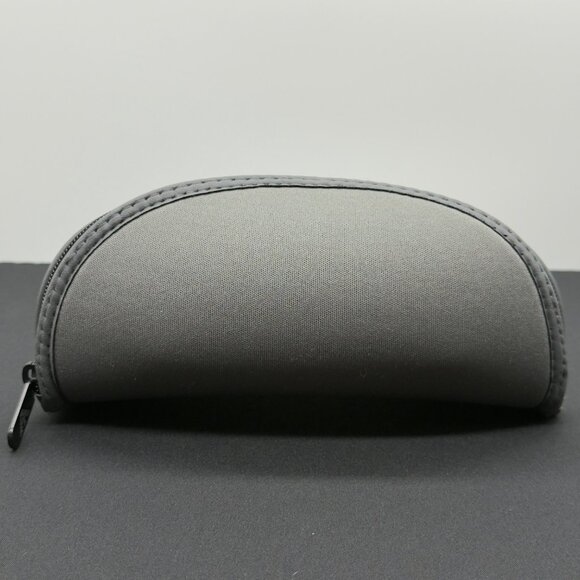 Emporio Armani Glasses Case Gray Zippered Sunglasses Eyeglasses with Cloth - Picture 5 of 8